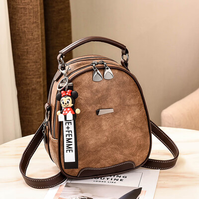 

Multifunctional Shoulder Bag Womens Small Backpack