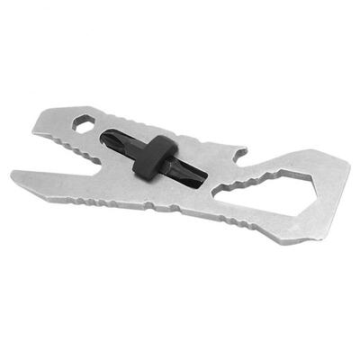 

Greensen Stainless Steel Piranha Multifunction Screw Pocket Size Mini Portable Tool
