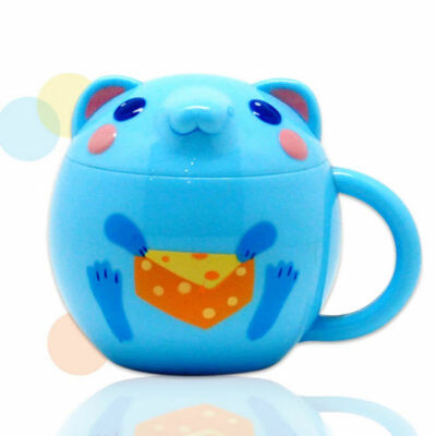 

Mini Plastic Cute Cartoon Animals Cup for Coffee Water Breakfast Children Festival Gift Anti-hot Double-layer Environment-fri