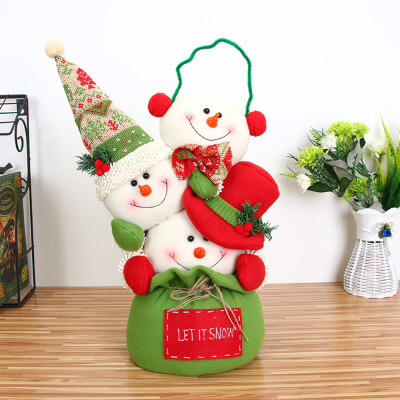 

〖Follure〗Merry Christmas Decor Toy Doll Gift Home Children Kids Santa Snowman Decors