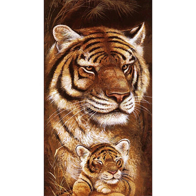 

Gobestart 5D Embroidery Paintings Rhinestone Pasted DIY Diamond Painting Cross Stitch