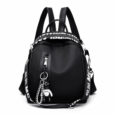 

Backpack womens fashion Oxford canvas backpack ins mini Korean multi-purpose bag bag tide