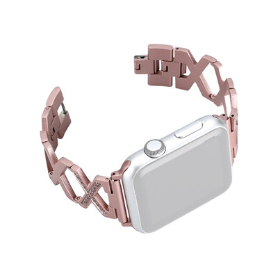 

〖Follure〗Milanese Stainless X Note Bracelet Wristband Strap For Apple Watch Series 4 40mm