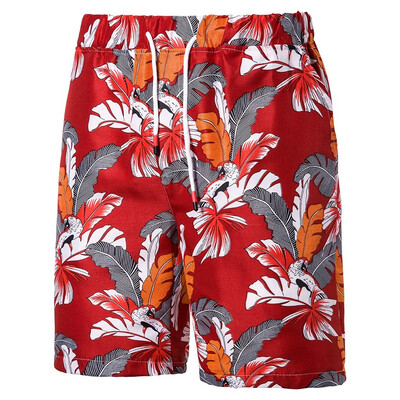 

Gobestart Mens Summer New Style Fashion Printed Beach Pants And Shorts Comfortable Short