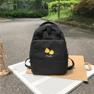 

Ins style schoolbag female Korean version of high school students ancient feeling large capacity Japanese campus computer backpack