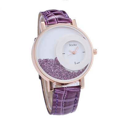 

Quick sand diamond fashion womens watch fashion ball jewelry watch rhinestones European&American belt watch