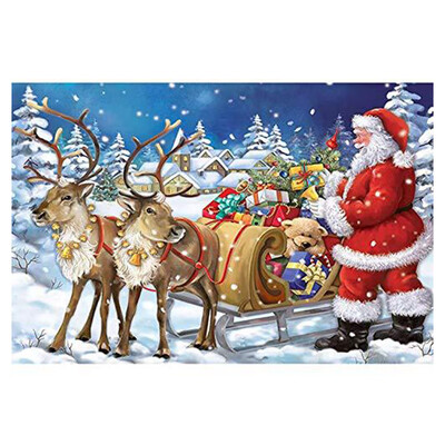 

〖Follure〗Christmas Diamond Rhinestone Pasted Embroidery Painting Cross Stitch Home Decor