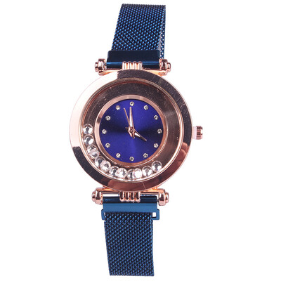 

Lazy magnet stone star watch fashion trend sandpaper watch female
