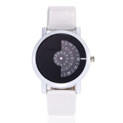 

New hot ladies quartz watch personality dial creative fashion student watch