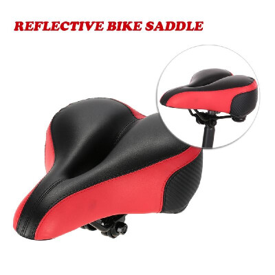 

Reflective Suspension Bike Saddle Mountain Bike Seat High-elastic Road MTB Bicycle Seat