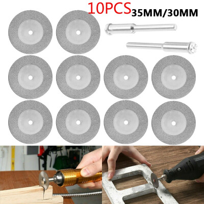 

10pcs Diamond Cutting Off Disc Saw Blades Grinding Wheel for Dremel Rotary Kits