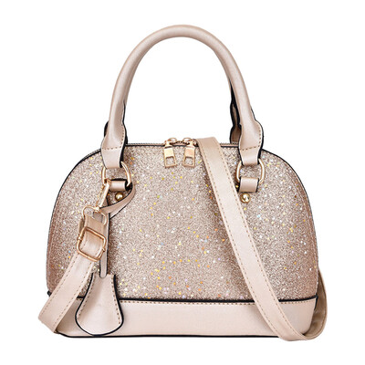 

Tailored Women New Wild Sequined Shell Bag Handbag Messenger Shoulder Bag