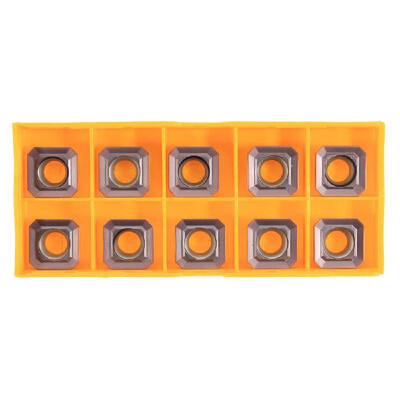

10Pcs SEHT1204AFSN-X45 PC9035 SEHT43AFSN-X45 CNC Lathe Carbide Inserts Blade Tool