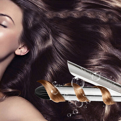 

〖Follure〗Pro 5 Modes Heating Straightener Dry And Wet Use Style Curler Hair Beauty