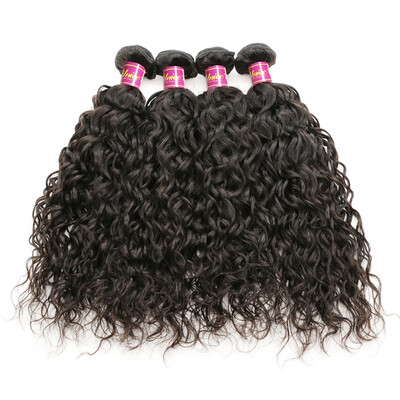 

UNice Hair 8A Brazilian Water Wavy Virgin Human Hair 400g Free Shipping