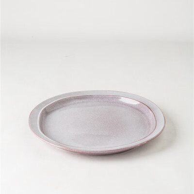 

YUAN CI SHI DAI Shaped Plates Dish Creative Irregular Household Plate Western Plate Creative Retro Pink 11 Inch 12363