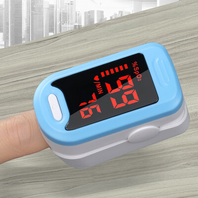 

Portable Finger Oximeter Digital LED Fingertip Pulse Clip Oximeter SPO2 Pulse Rate Oxygen Monitor Children Adult