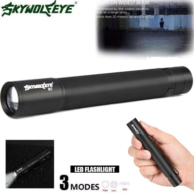 

Saidsome Q5 AA14500 3Mode ZOOM LED Super Bright Flashlight MINI Police Torch flashlight lamp