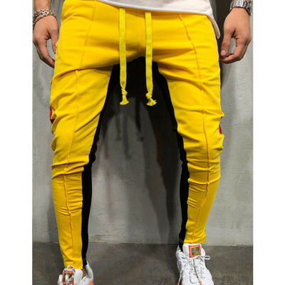 

Mens Gym Slim Fit Trousers Tracksuit Bottoms Skinny Joggers Sweat Track Pants