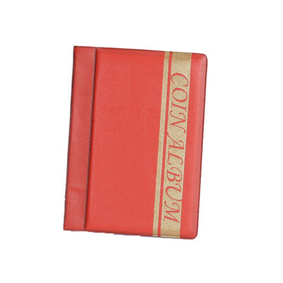 

Toponeto 120 Pockets Coins Album Collection Book Commemorative Coin Holders Gifts
