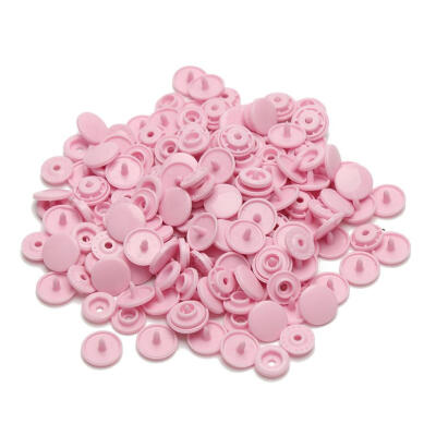 

50pcs T5 Plastic Press Stud Buttons Fastener DIY Baby Clothing Snap Button