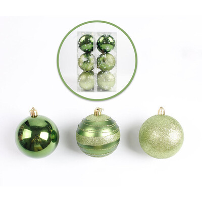 

60mm Christmas Xmas Tree Ball Bauble Hanging Home Party Ornament Decor 12pcs