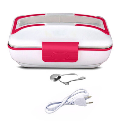 

Portable Electric Heated Food Warmer Heater Stainless Steel Inner Pot Lunch Box