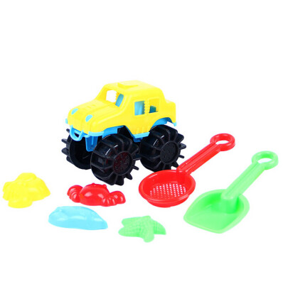 

Tailored 7Pcs Sand Kids Beach Toys Castle Bucket Spade Shovel Rake Water Tools For Kids