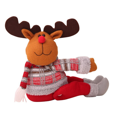 

Christmas Curtain Home Snowman Curtain Buckle Buckle Elk Shape Cute Santa Claus Curtain Buckle Festive Party Supplies