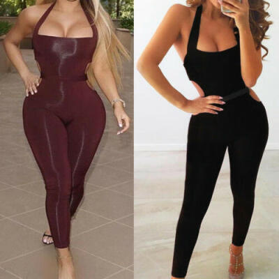 

Women Ladies Clubwear Strape Playsuit Bodycon Party Jumpsuit&Romper Trousers