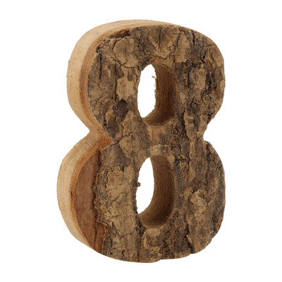 

Gobestart Natural Wooden Number Marquee Number Name Sign for Wedding Home Party