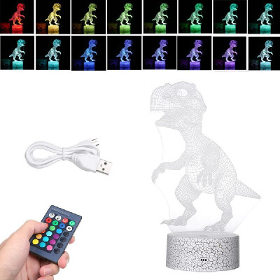 

3D Helmet Led Night Light Illusion Lamp Color Changing Lights Bedside Table Desk Lamp with Touching & Remote Control for Kids Gift