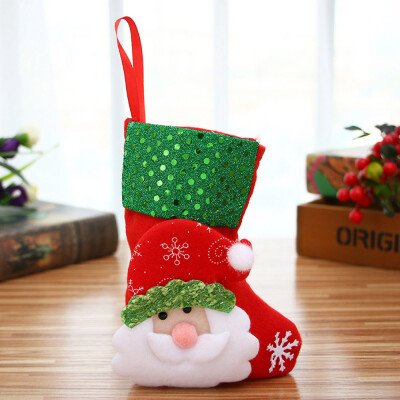 

Tailored Christmas Tree Ornament Dinnerware Cover Candy bags Xmas Fork Tableware BagA