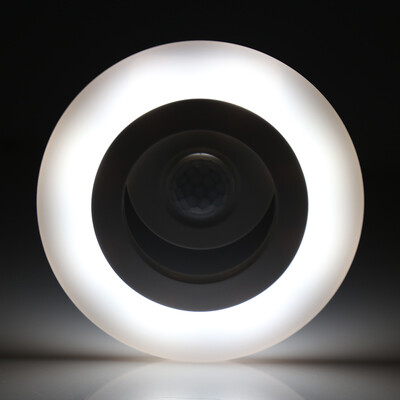 

Intelligent Sensor Human Body Light Induction Wall Lamp Simple Round LED 80LM