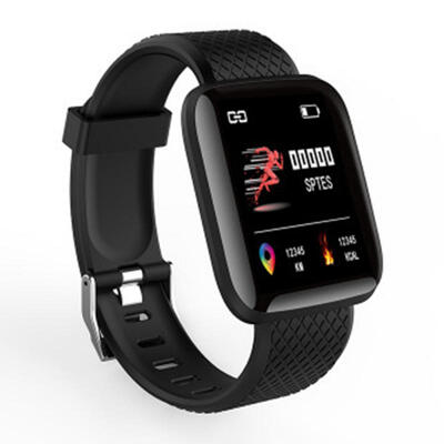 

116 Plus 13 Inch Smart Bracelet Fitness Tracker With Sports Modes Heart Rate Monitor And Message Reminder