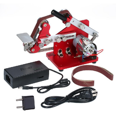 

Mini Belt Sander Machine Multifunction Bench Sander Belt Machine 60W Electronic Micro Sander Polisher Grinder Portable DIY -775 T