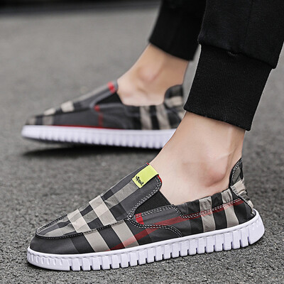 

Summer mens shoes Korean version of the mens lazy one foot shoes shoes wild spirit social group tide shoes