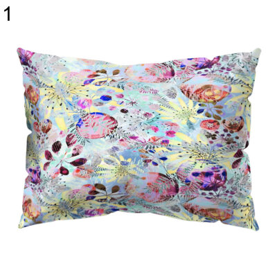 

Flower City Forest Planet Pillow Case Cushion Cover Sofa Bed Car Office Decor