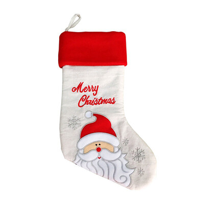 

〖Follure〗Christmas Gift Bag Santa Claus Snowman Elk Xmas Decoration Ornament Sock Decors