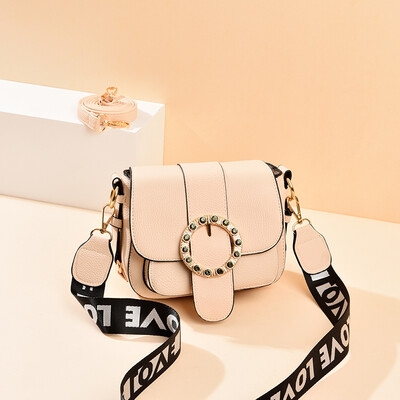 

Summer womens new fashion Korean version fashion Baitao Ms ins single shoulder inclined bag Summer