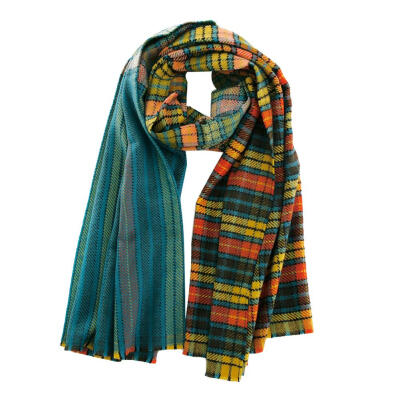 

Winter Warm Men Women British Plaid Scarves Cashmere Lattices Shawl Tippet