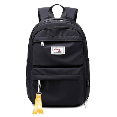 

Nylon cloth backpack female soil large capacity computer bag travel backpack