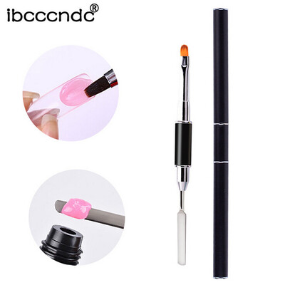

Toponeto Nail Art Double-Ended Brush Pusher Carving UV Gel Painting Pen Manicure Tools