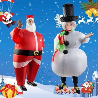 

Air Suits Inflatable Santa Father Christmas Fancy Dress Costume Air Blimp Suit