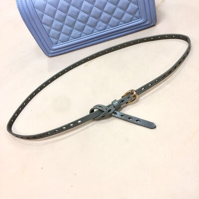 

New wild dress 10 wide top layer leather ladies belt fashion