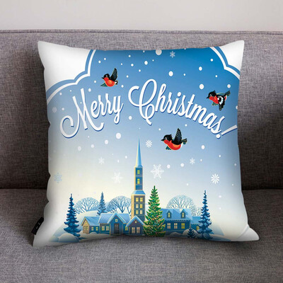 

Tailored Print Pillow Case Polyester Sofa Car Cushion Cover Home Decor
