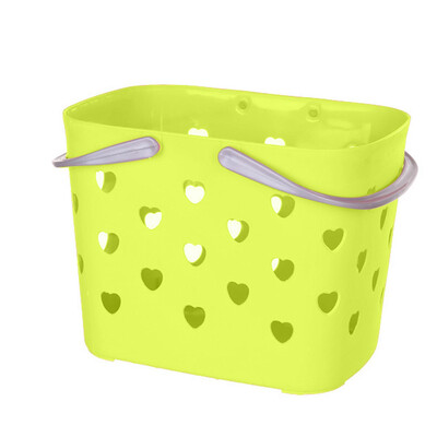 

Toponeto Storage Bathroom Kitchen Hollow Plastic Color Fashionable Portable For Basket