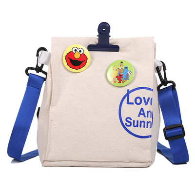 

Multi-Color Durable Sturdy Cute Womens Canvas Slant Bag Single Shoulder Bag