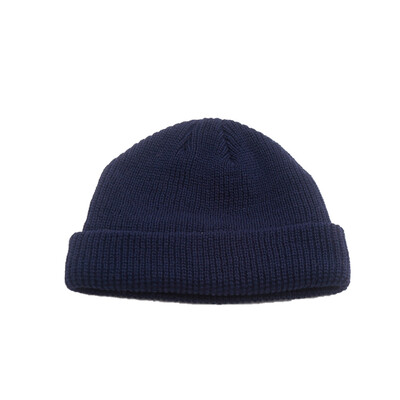

Unisex Women Men Outdoor Knitted Ski Skull Cap Solid Color Fisherman Docker Hat Winter Warm Beanie Hat