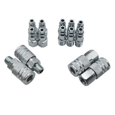 

14Pcs 14"NPT Air Coupler Plug Kit Air Hose Fittings Quick Connect